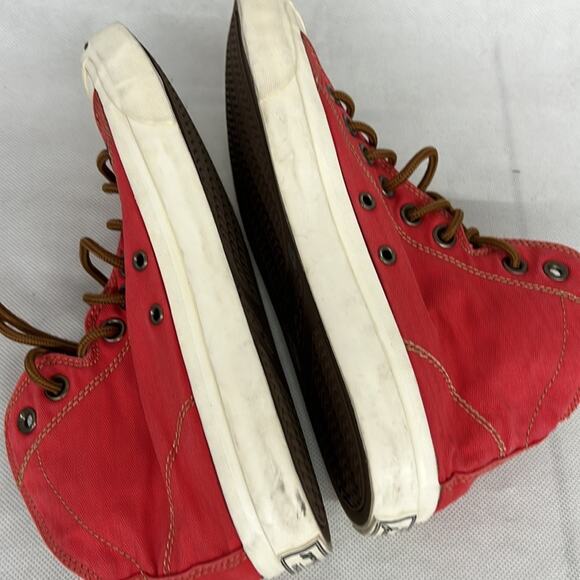 Rare hard to find Converse Jack purcell xinfeisu X.F.S Red hi top sneaker brown - Picture 10 of 10